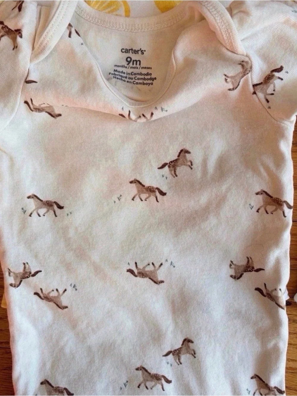 Carter’s baby girl onesies